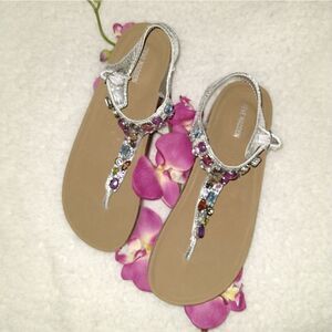 Steve Madden Big Kid's Jstunned Sandals